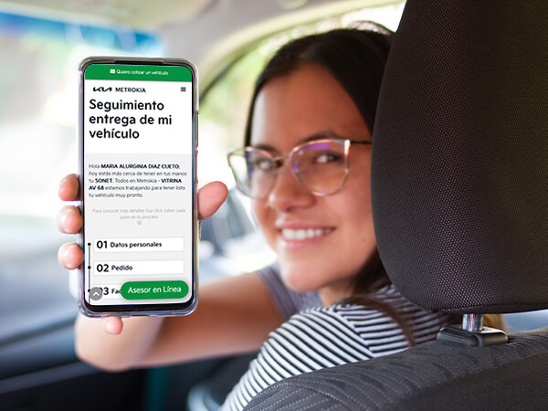 Seguimiento de entrega de tu vehículo