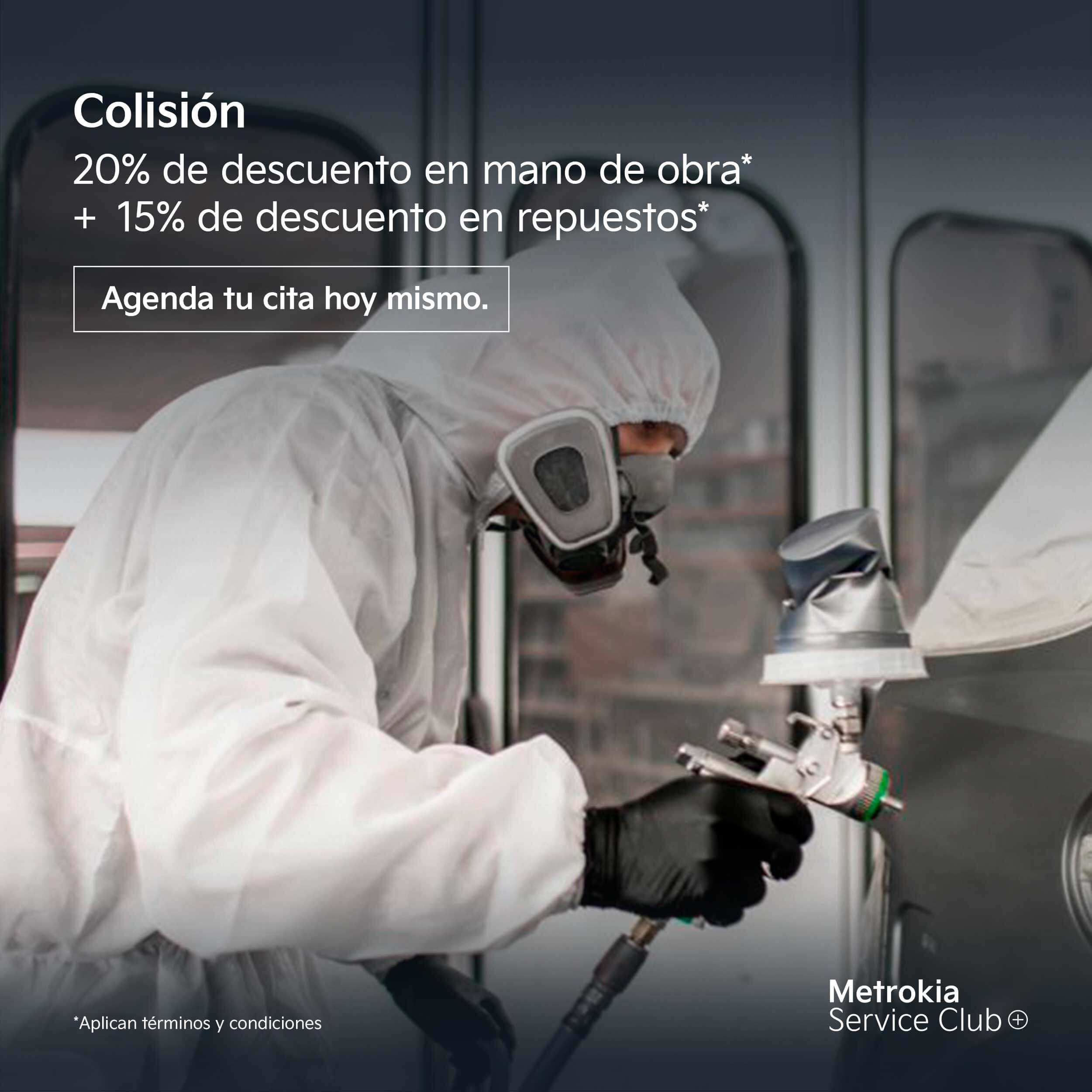 Promoción Arreglo Colisión Kia Metrokia Agosto 2025