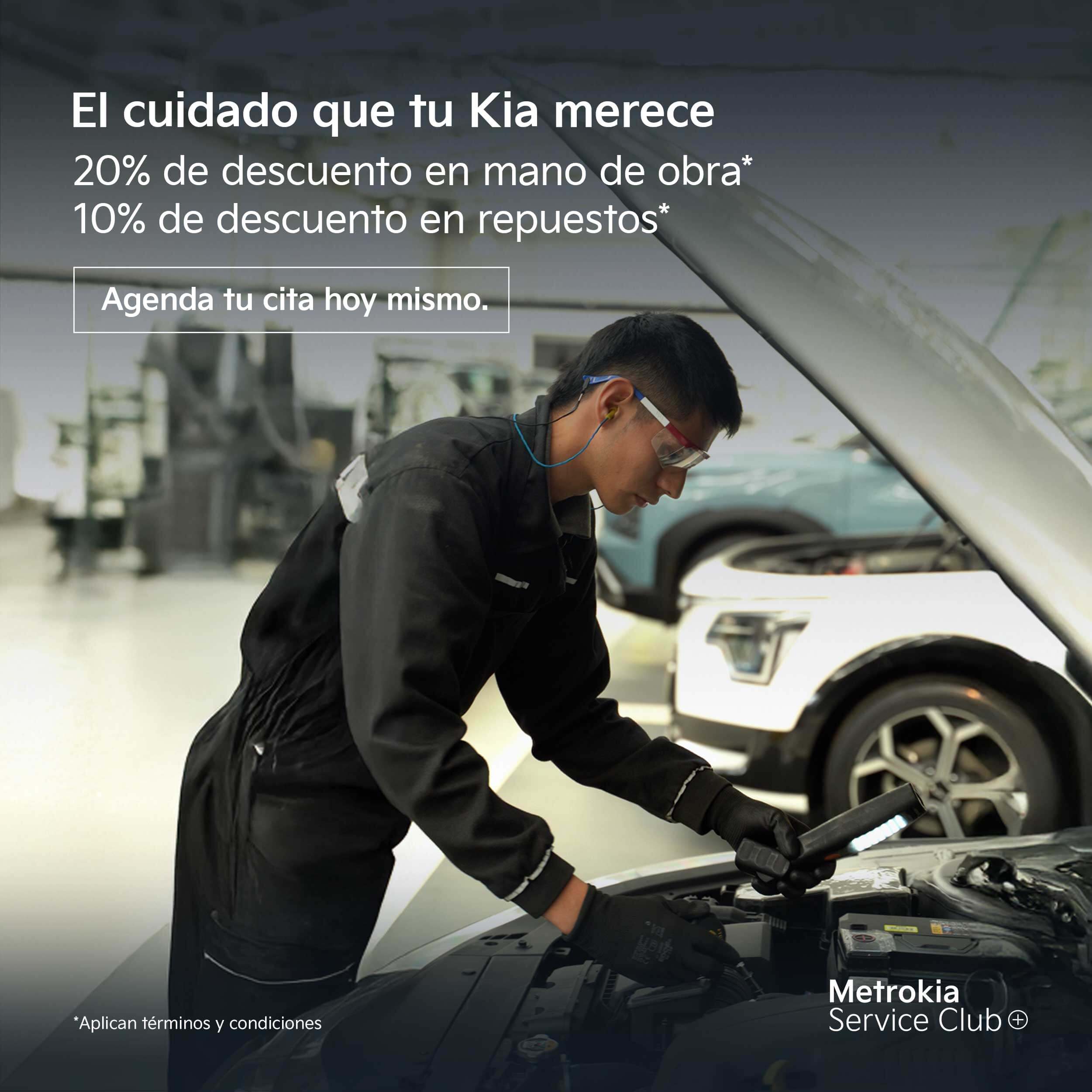 Promoción Mantenimiento Kia Metrokia Agosto 2025